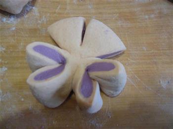 紫薯南瓜馒头花的做法图解12