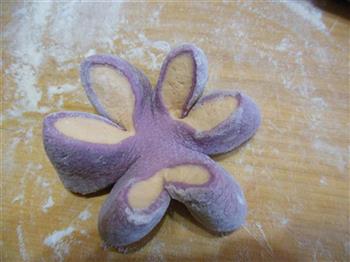 紫薯南瓜馒头花的做法图解15