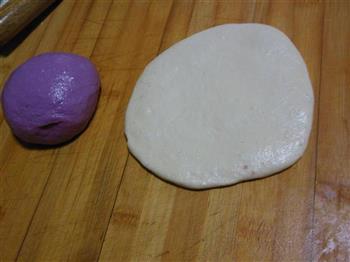 紫薯南瓜馒头花的做法步骤8