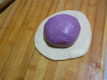 紫薯南瓜馒头花的做法图解9