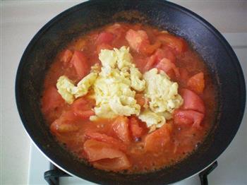 蕃茄炒蛋的做法步骤9