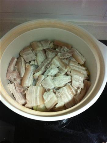 砂锅酸菜白肉的做法步骤8