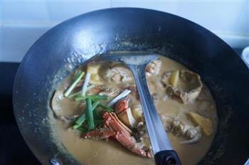 泰式咖喱蟹的做法步骤12