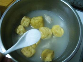油豆泡粉丝鸡汤的做法步骤9