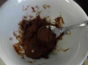 巧克力落叶蛋糕的做法步骤3