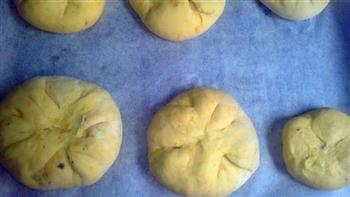 黑米豆沙南瓜面包的做法步骤10