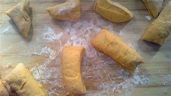 黑米豆沙南瓜面包的做法步骤8