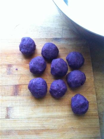 紫薯老婆饼的做法步骤4
