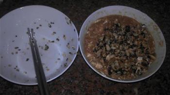 肉菇蛋饺的做法步骤5