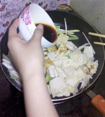 葱烧豆腐的做法步骤10