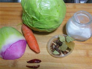 萝卜泡菜的做法步骤1
