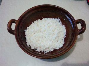 豆浆五彩砂锅饭的做法步骤5