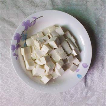 豌豆烩豆腐的做法图解2