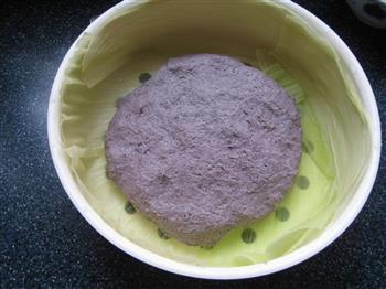 紫米发糕的做法步骤7