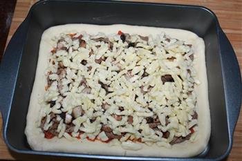 黑椒牛柳披萨的做法步骤18