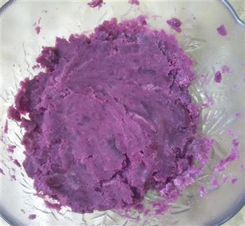 紫薯饼的做法步骤4