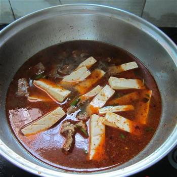 麻辣豆腐鸭汤煲的做法步骤8