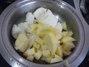 豆浆年糕捞的做法步骤5
