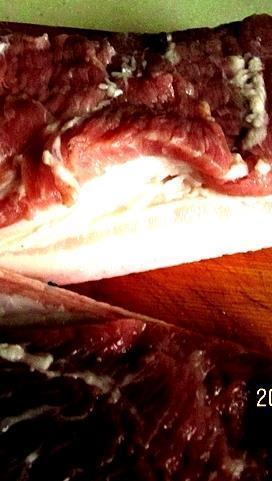 板栗红烧肉的做法图解3