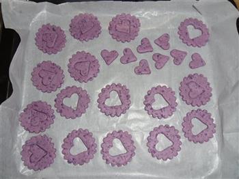 紫山药饼干的做法步骤9