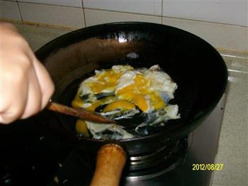 五蔬鸡蛋炒饭的做法步骤6