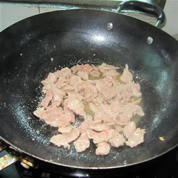 莴笋炒肉的做法步骤4