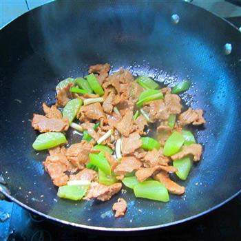 莴笋炒肉的做法步骤9