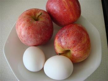 苹果焗蛋奶的做法图解1