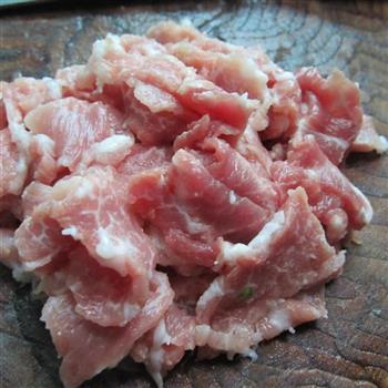 鱼香水煮肉的做法步骤1