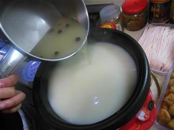 豆浆火锅的做法步骤6
