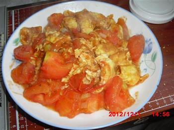 西红柿炒鸡蛋的做法步骤14