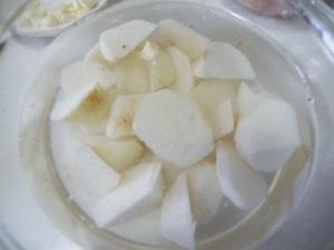 新淮山豆浆煲的做法步骤4