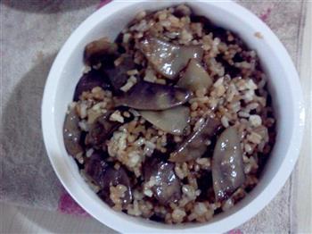 紫扁豆焖饭的做法步骤13