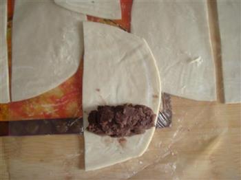 红豆沙千层酥的做法步骤2