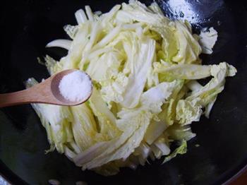 白菜炖老豆腐的做法步骤8
