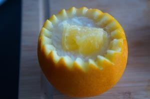 橙香酒酿的做法步骤4