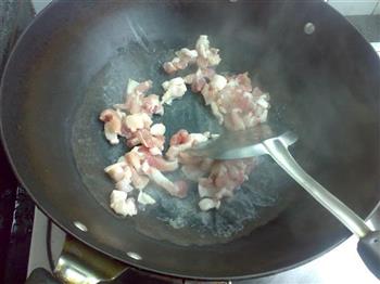 豆角干炒五花肉的做法步骤3