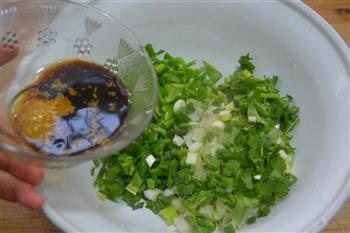 大葱拌尖椒的做法步骤6