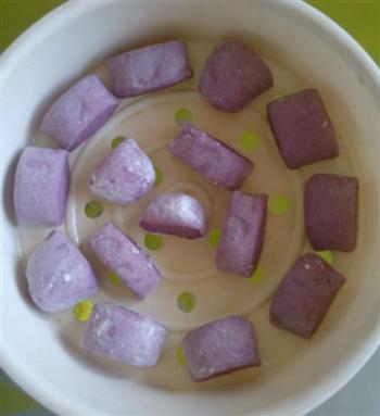 紫薯奶香小馒头的做法图解6