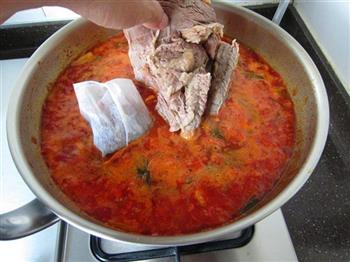 茄汁红烧牛肉面的做法步骤12