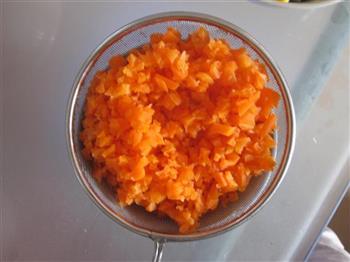 玉米豌豆胡萝卜饼的做法步骤3