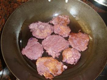 紫薯豆渣饼的做法步骤5