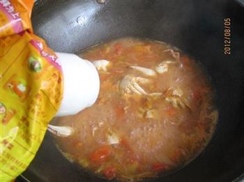 西红柿海蟹汤的做法步骤12