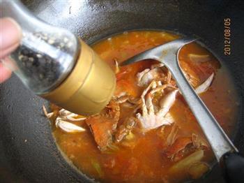 西红柿海蟹汤的做法步骤13