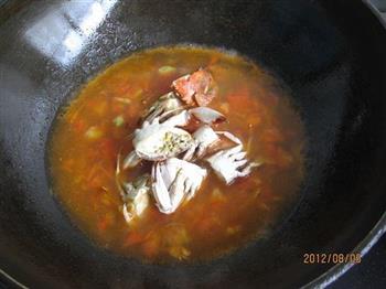 西红柿海蟹汤的做法步骤9