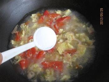 西红柿白蛤鸡蛋汤的做法步骤8