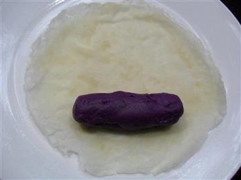 紫薯春卷的做法图解10