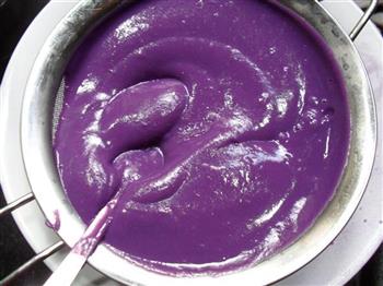 紫薯春卷的做法步骤3