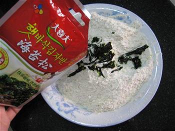 全麦海苔饼干的做法图解2