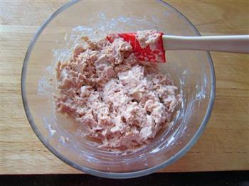金枪鱼沙拉紫菜包饭的做法步骤14